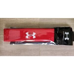Under Armour Headband Sport Mens Red New